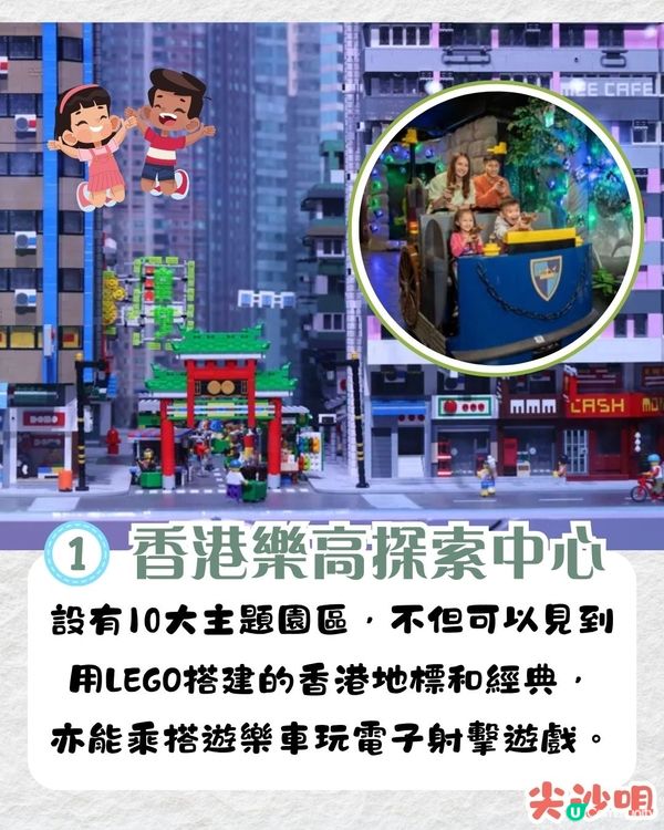 香港8大親子暑假好去處！LEGO樂園/3萬呎啟德遊樂場/香港最大彈床樂園！最低$10起