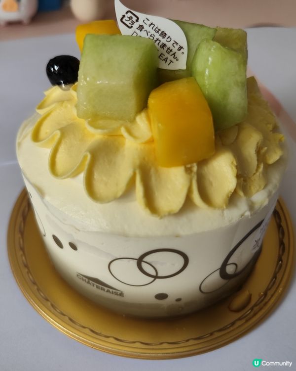 期間限定日本產蜜瓜鮮忌廉蛋糕