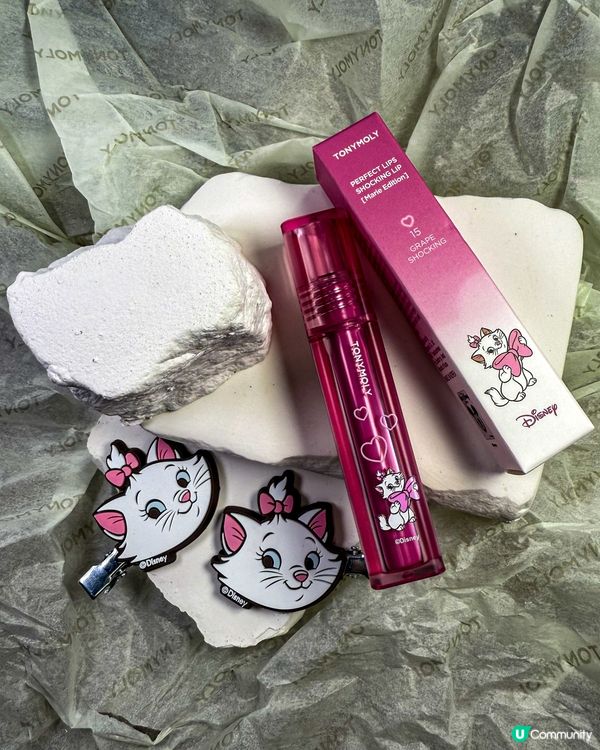 1.  聯乘唇彩試色！🍑💜 靚到爆！✨