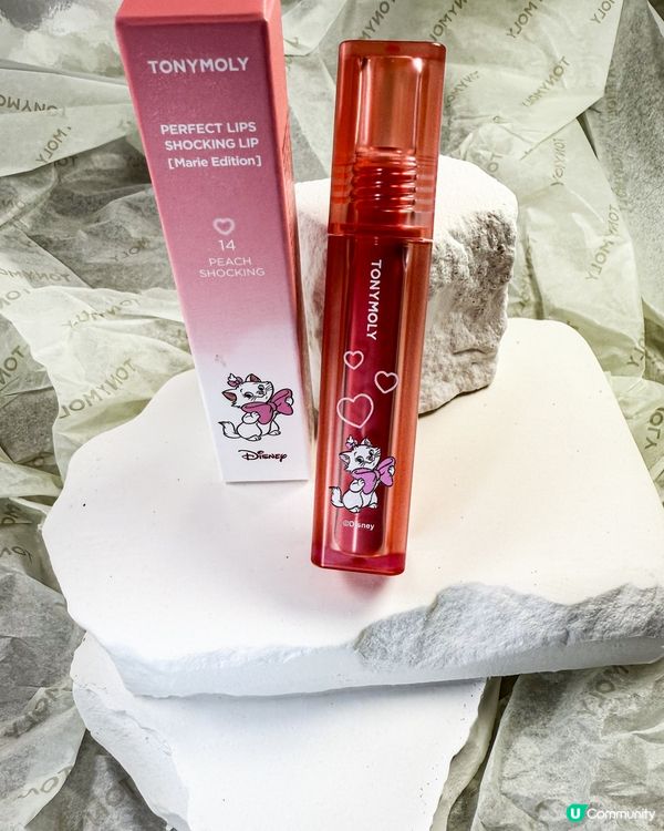 1.  聯乘唇彩試色！🍑💜 靚到爆！✨