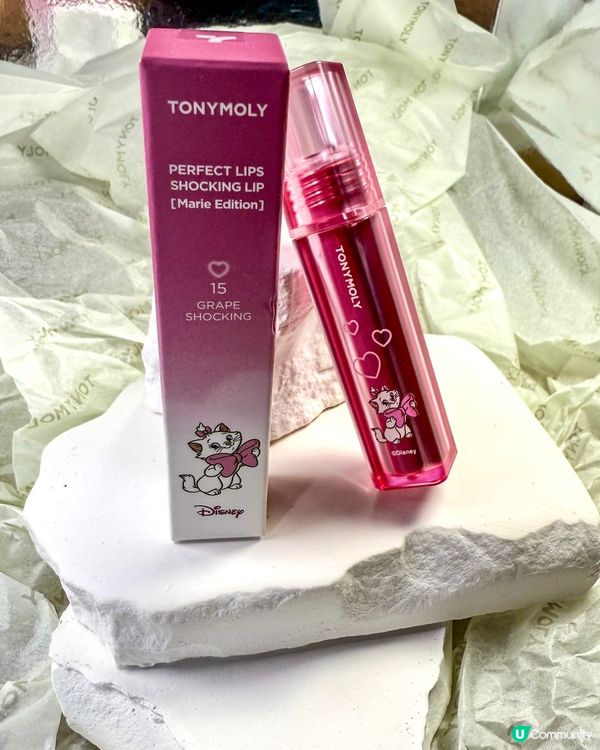 1.  聯乘唇彩試色！🍑💜 靚到爆！✨