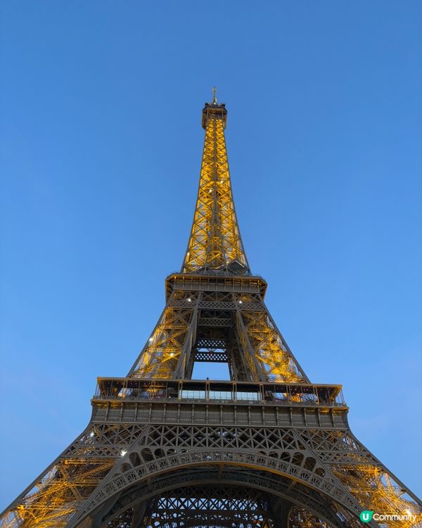 巴黎鐵塔夏至限定✨閃足25分鐘！🗼 #巴黎鐵塔