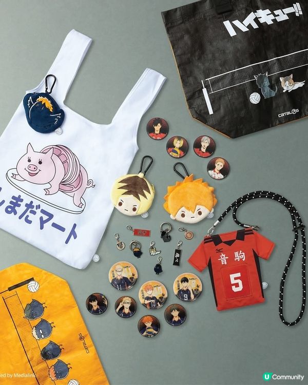 排球熱血襲朗豪坊！CATALOG x《排球少年!!》限定店