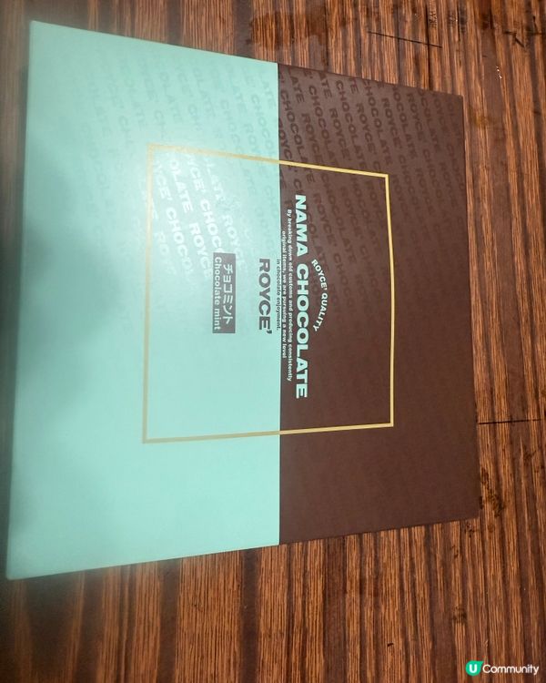 日本買手信，薄荷碎朱古力