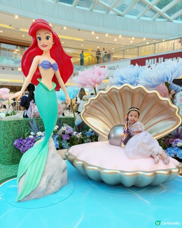 公主迷集合！新都城迪士尼花園🌸✨