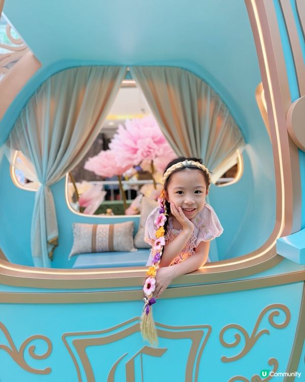 公主迷集合！新都城迪士尼花園🌸✨