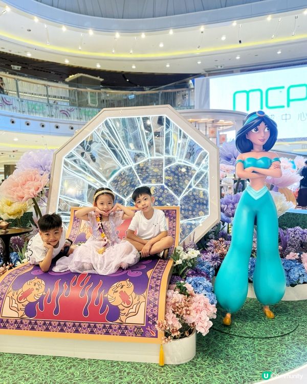 公主迷集合！新都城迪士尼花園🌸✨