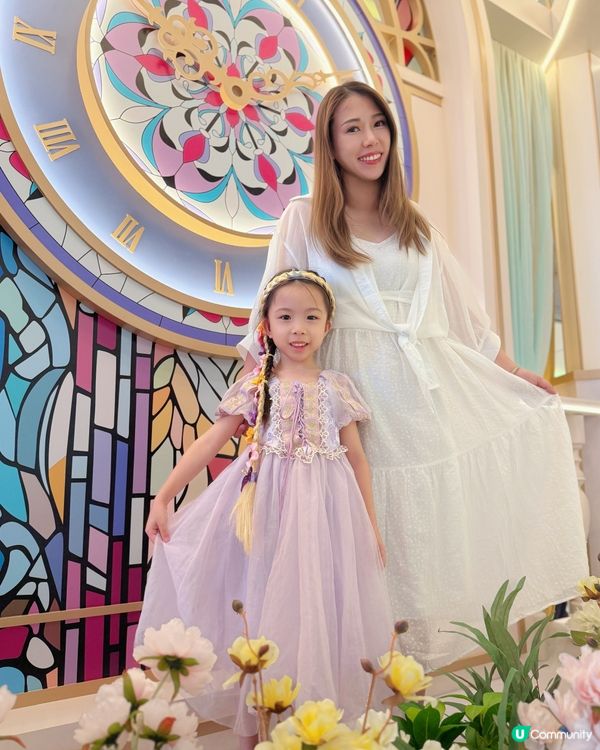 公主迷集合！新都城迪士尼花園🌸✨