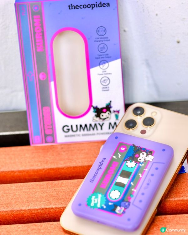 thecoopidea x Sanrio 磁吸式行動電源