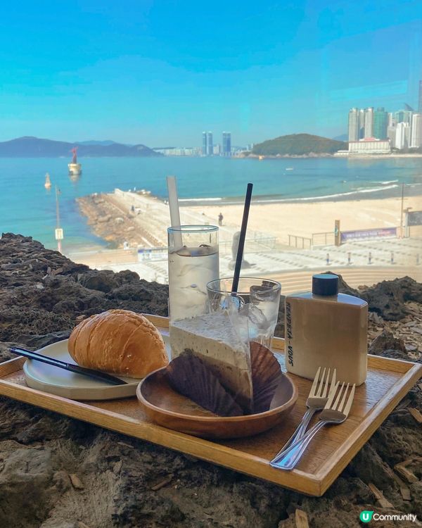 釜山海邊打卡cafe