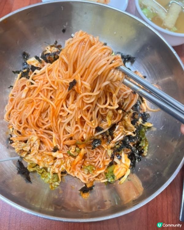 🇰🇷🍜 韓國明洞附近平價親民地道阿婆麵舖｜平靚正！