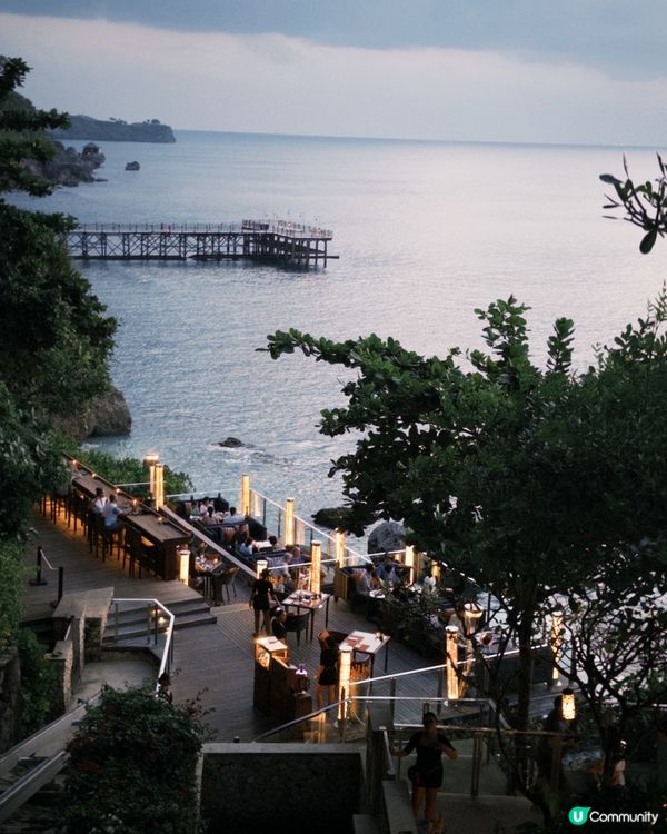 峇里島 Rock Bar！ Chill住睇日落🌅