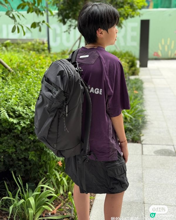 豆豆哥哥升中學🎒！簡@書包型格又實用😎！