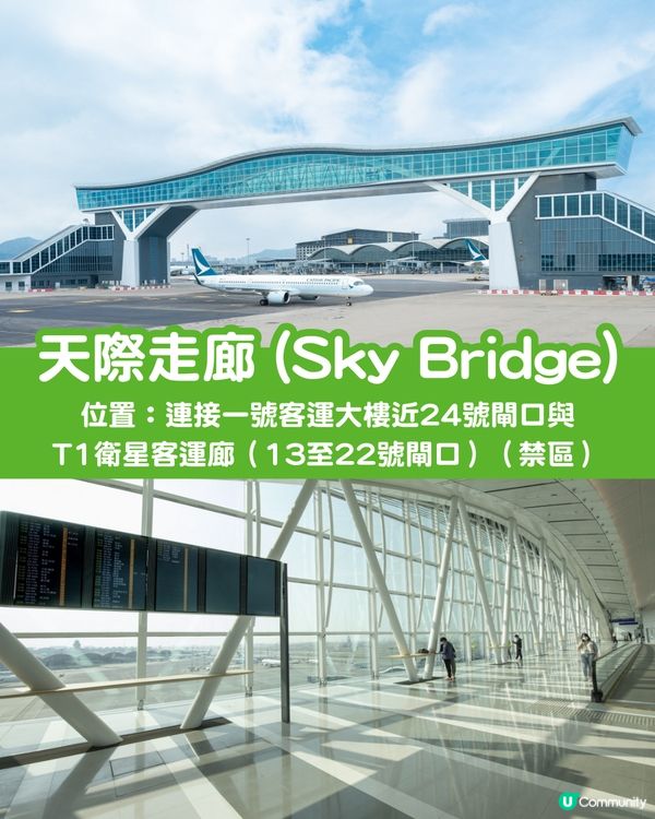 【香港機場攻略】13大隱藏玩法！天際酒吧/蛋撻味Gelato/200米天際走廊/親子遊樂場