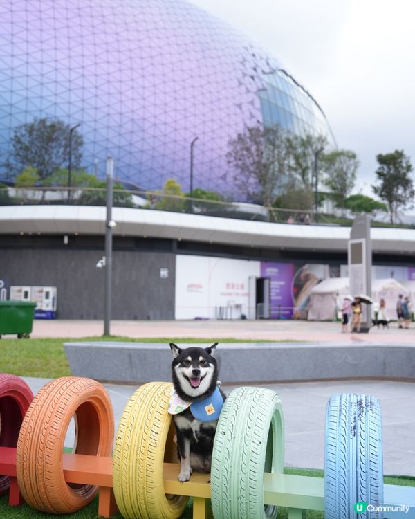 休閒日～啟德海濱花園散散步