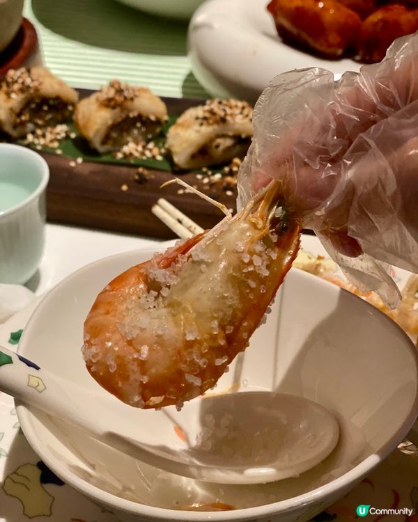 ✨深圳🇨🇳-⚠️💬鹽烤大蝦怎能不試⁉️💢它竟是必點⁉️📍桂滿隴