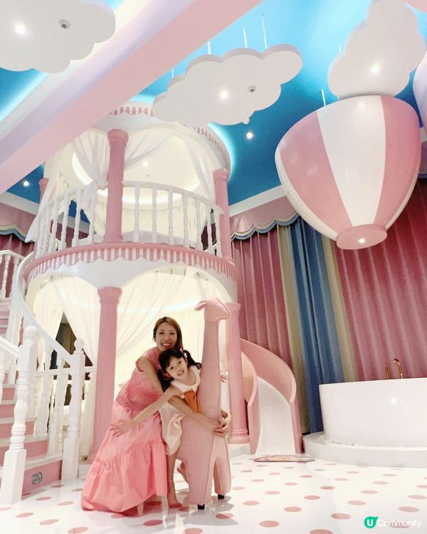 走進夢幻粉紅城堡 ｜ 親子民宿🩷