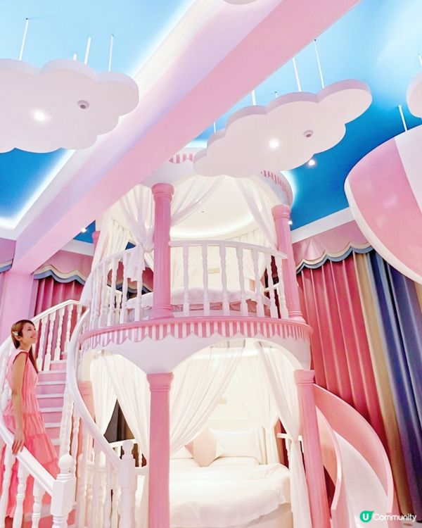 走進夢幻粉紅城堡 ｜ 親子民宿🩷