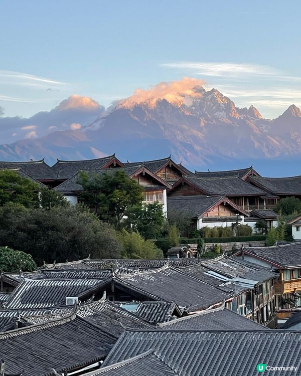 若在雲南麗江古城的半山度假會館逗留,又幸運地遇上好天氣,你便...