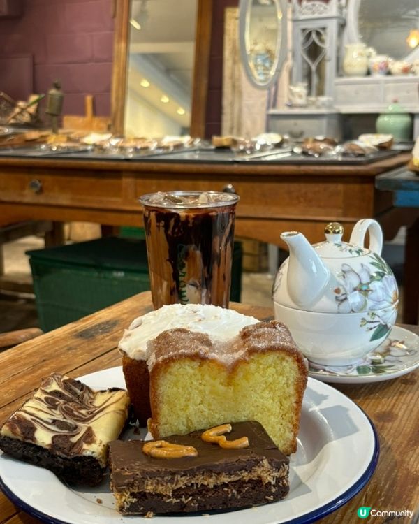 🇰🇷首爾新沙洞人氣英倫風格甜點咖啡店🍫☕