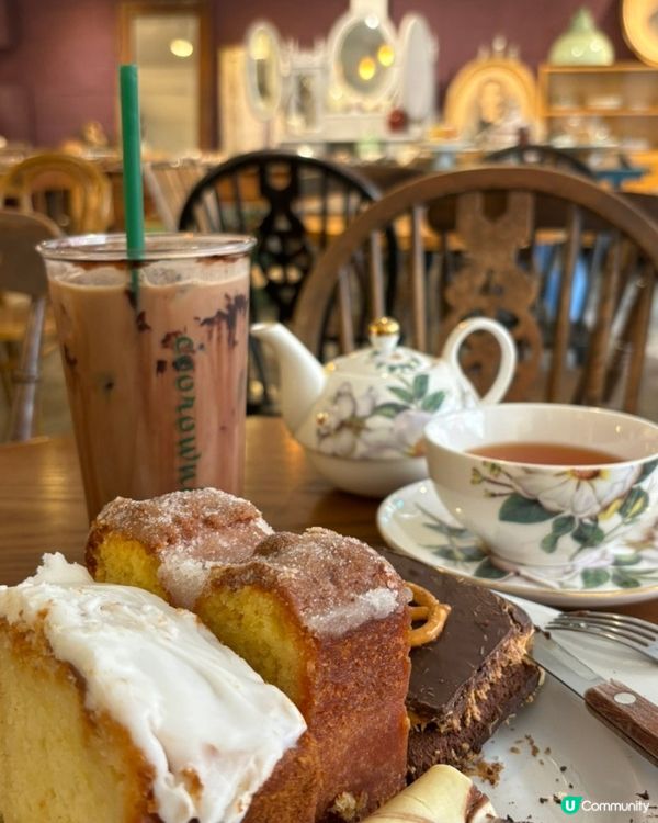 🇰🇷首爾新沙洞人氣英倫風格甜點咖啡店🍫☕