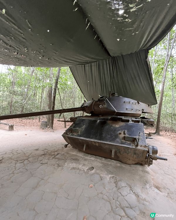 古芝地道位於胡志明市，越戰期間作戰基地，地下隧道、機關佈局令...