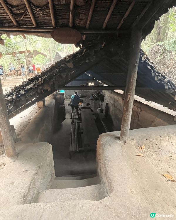 古芝地道位於胡志明市，越戰期間作戰基地，地下隧道、機關佈局令...