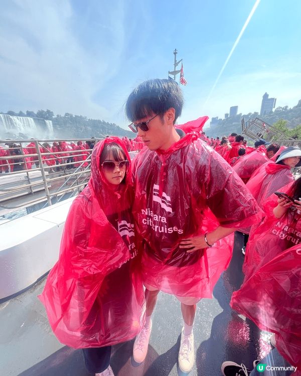 去咗加拿大大瀑布影相 ！