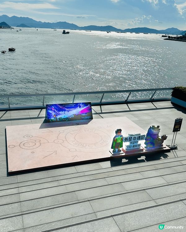 喺海運觀點，送走完可愛嘅史迪仔 就喺陽光燦爛嘅天台上迎接El...