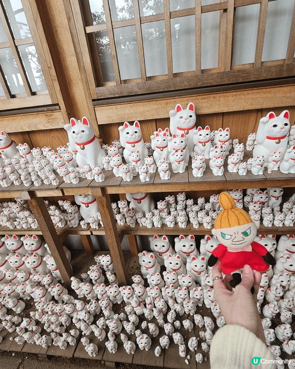 呢度喺離東京市中心唔係既豪德寺，如果鍾意招福貓既可以係值得打...