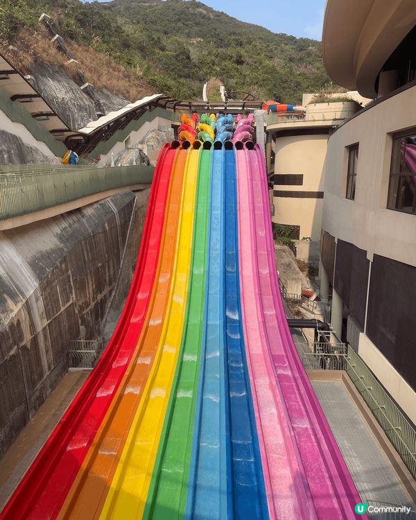 海洋公園水上樂園，碧波暢泳，逢星期六夜晚還有夜場 #Chil...