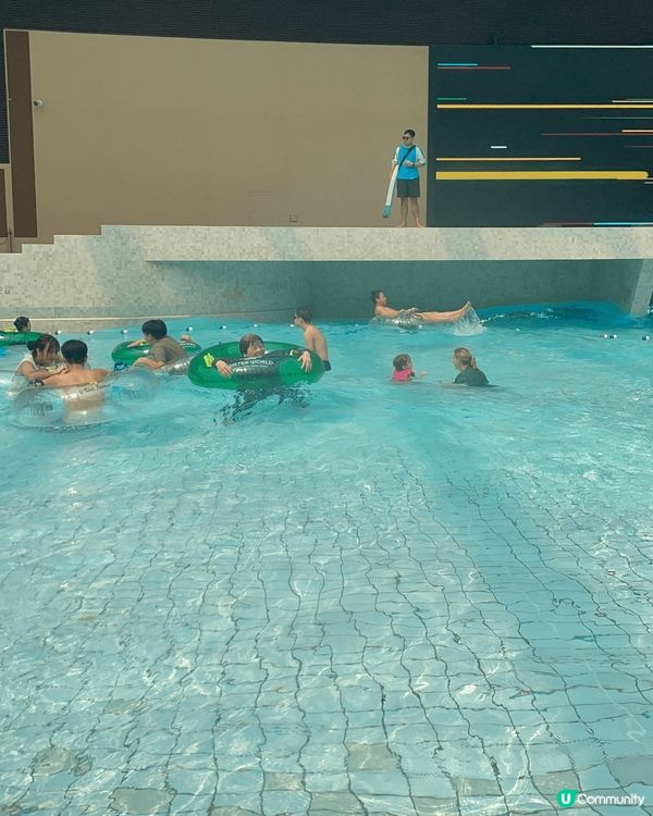 海洋公園水上樂園，碧波暢泳，逢星期六夜晚還有夜場 #Chil...