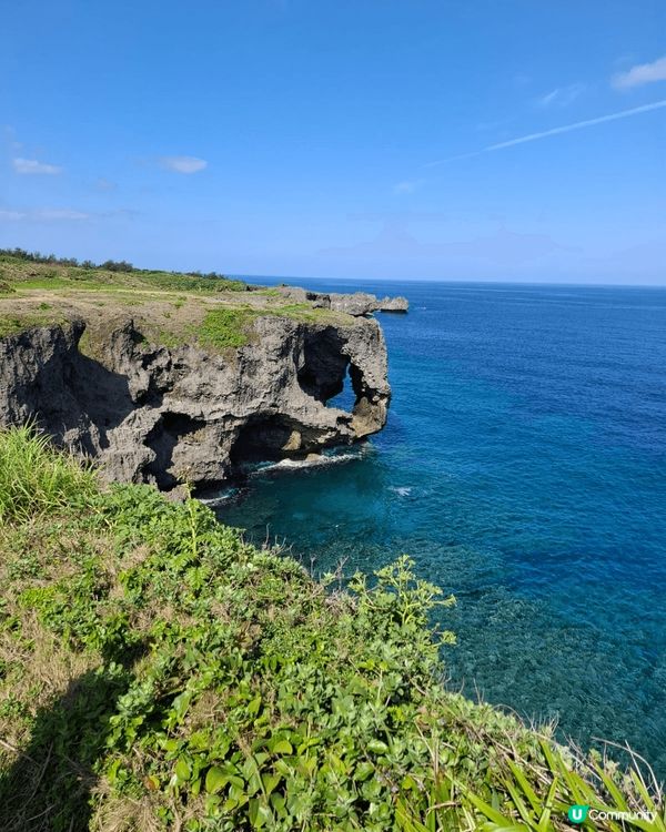 沖繩萬坐毛，陽光海灘。日本中部名古屋，白村鄉，金澤，嚴島神社...