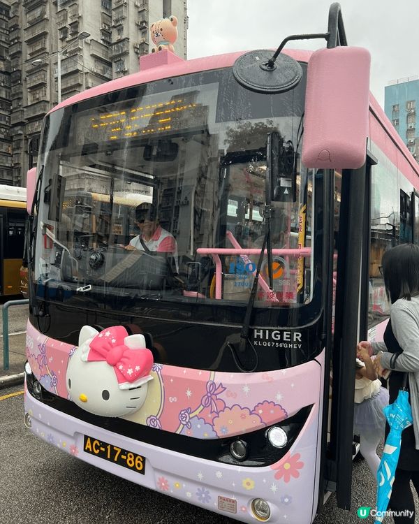 澳門北區消費賞而家有個Hello Kitty 主題巴士，免費...