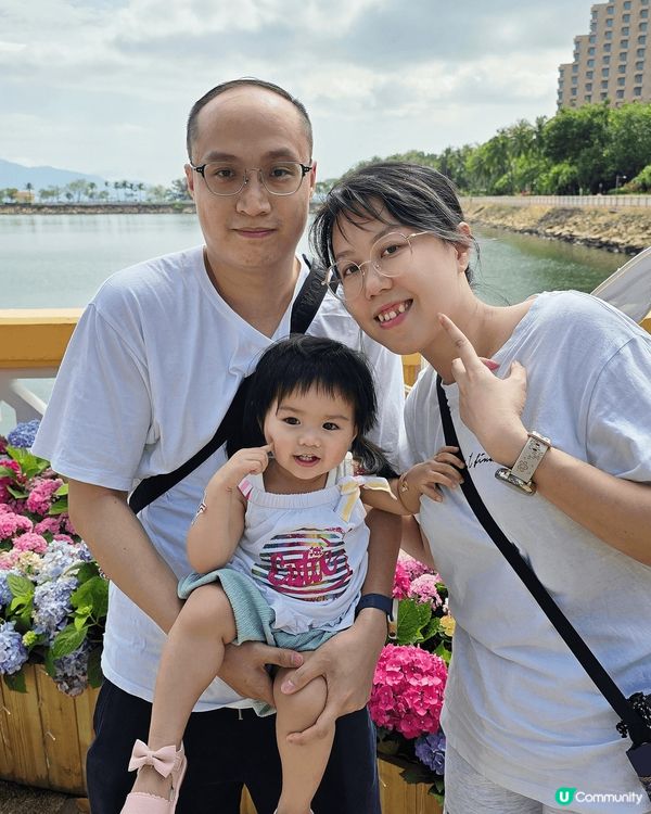 今次同個女去日本福崗旅行, 當日雖然落大雨, 但櫻花依舊好靚...