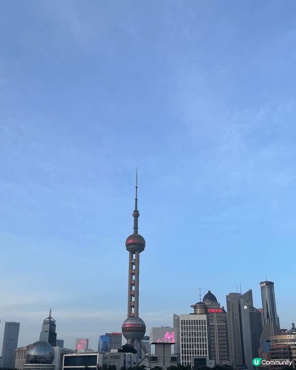 上海之旅，去左必去景點，東方明珠，外灘，觀望整個上海黃浦江