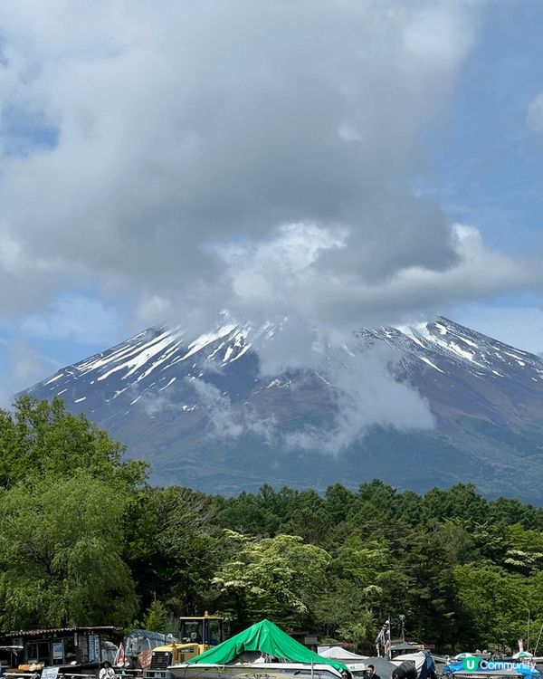 東京之旅，富士山，天氣很好，不冷不熱，很涼爽，風景很美