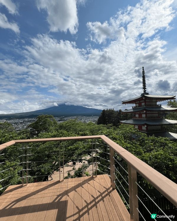 東京之旅，富士山，天氣很好，不冷不熱，很涼爽，風景很美
