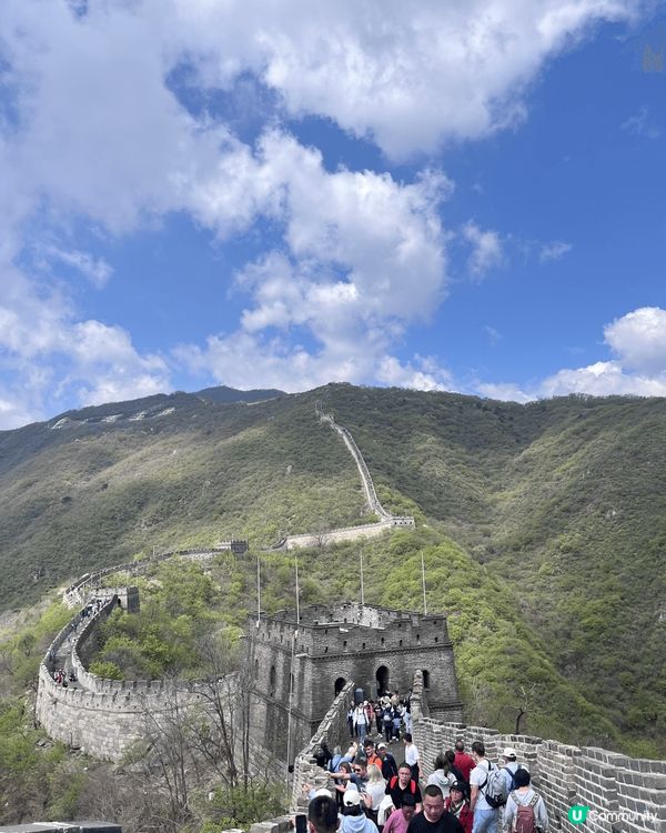 世界文化遺產-北京萬里長城，不到長城非好漢，雖然行得辛苦，但...