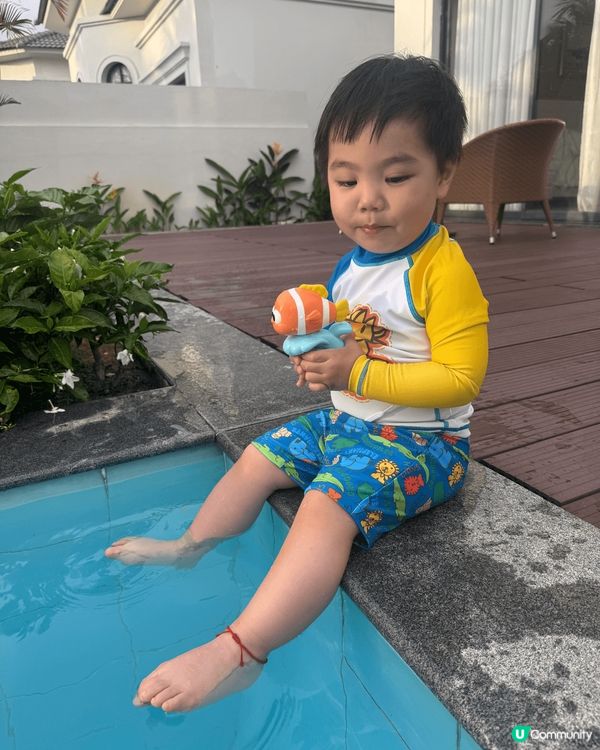 富國島既短暫美好時光，小朋友喺動物園，沙灘同埋villa 都...