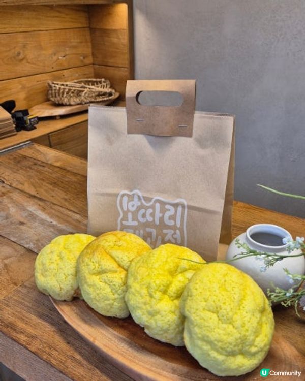 🇰🇷延南洞人氣甜品 🍈哈密瓜雲呢拿雪糕包‼️