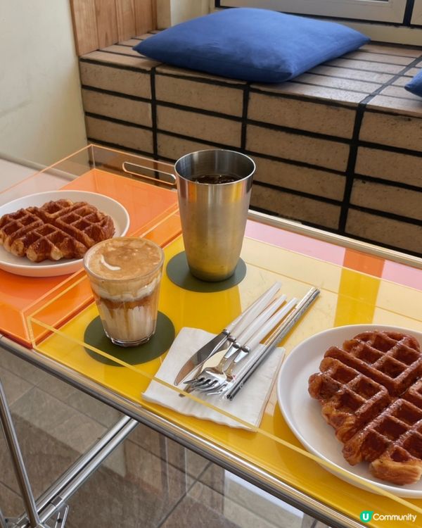 🇰🇷江陵旅行必食人氣Croffle店🧇