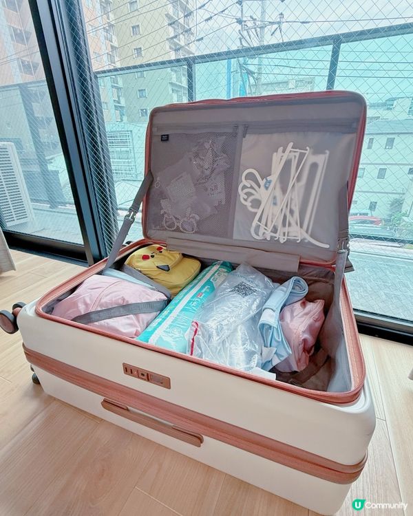 前開蓋行李箱，日本旅行必備！🤩