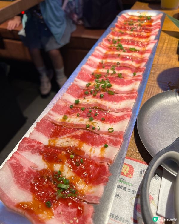 深圳燒肉新蒲點！📸 半米長肥牛🤤！