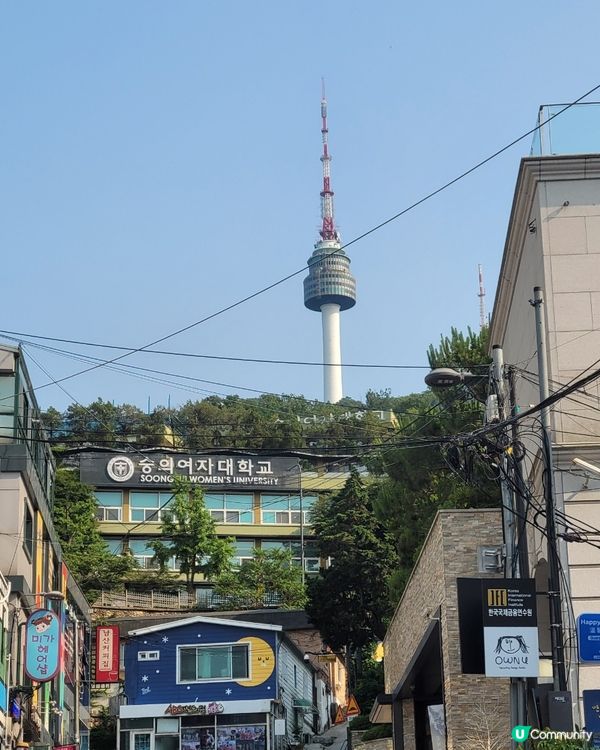 🇰🇷🍛韓國明洞南山望到N首爾塔的小店食堂✨