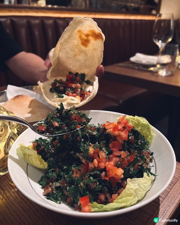 中環新開優雅風黎巴嫩菜！🤤 必試鷹嘴豆蓉口袋餅､炭爐烤肉！🥩