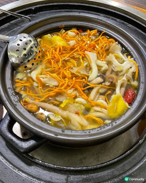洱海東菇菌鍋🍲！雞湯底正😋！打卡送粉！