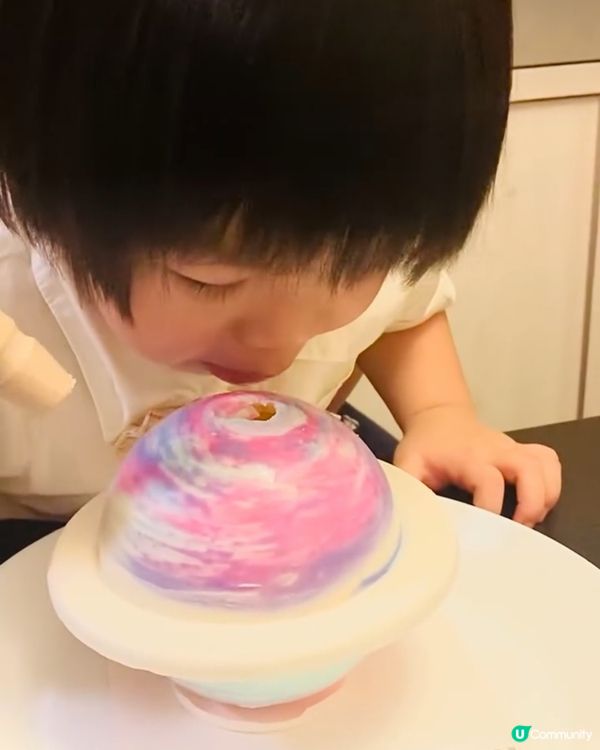 驚喜儀式滿滿！星球扑扑蛋糕🤩！小朋友嘅至愛🥳！米芝蓮級數！