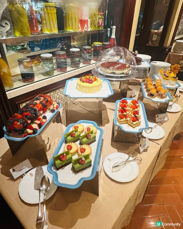 大滿足Semi buffet 意大利Brunch