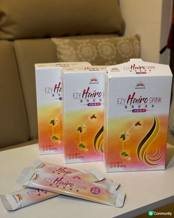 【INFINITUS健發密密飲 | 由內而外養髮實測】
